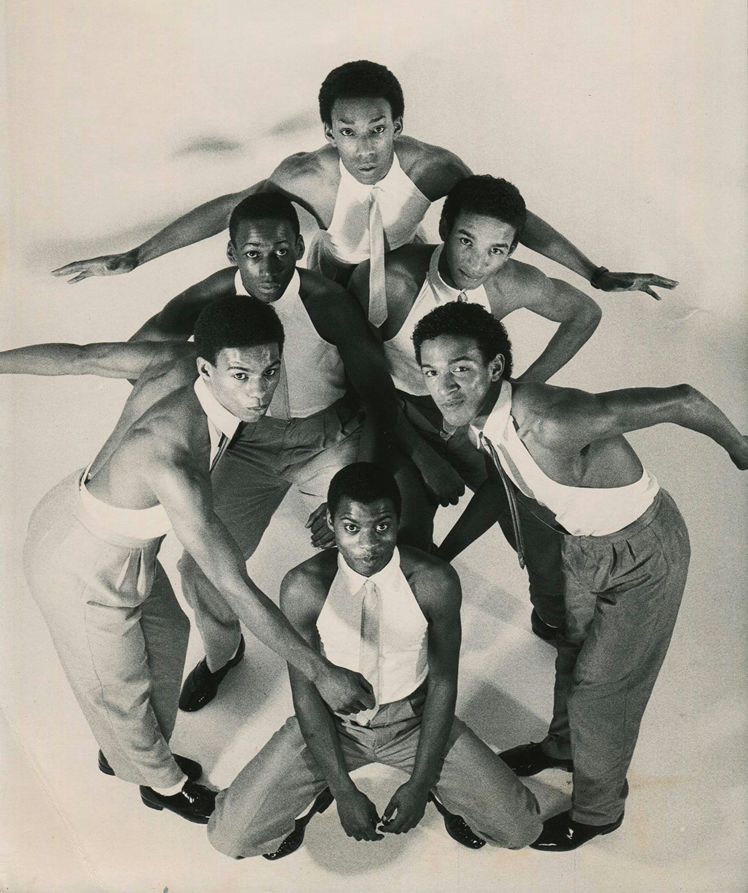 Brit jazz-funk era’s preeminent dance group Torso. Photo courtesy of Barrie K. Sharpe.